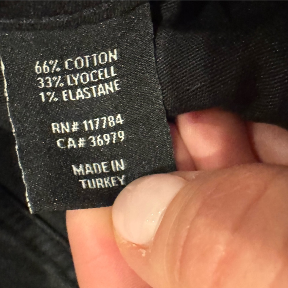 Rails The Sunset High Rise Slim Flare Jeans Black Size 28 NWT - Picture 11 of 12